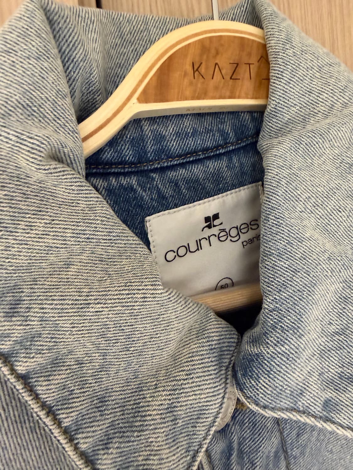 라이트 워시 데님 자켓 🩵  Courrèges 데님 자켓 판매합니다 ✨ 상품이미지2