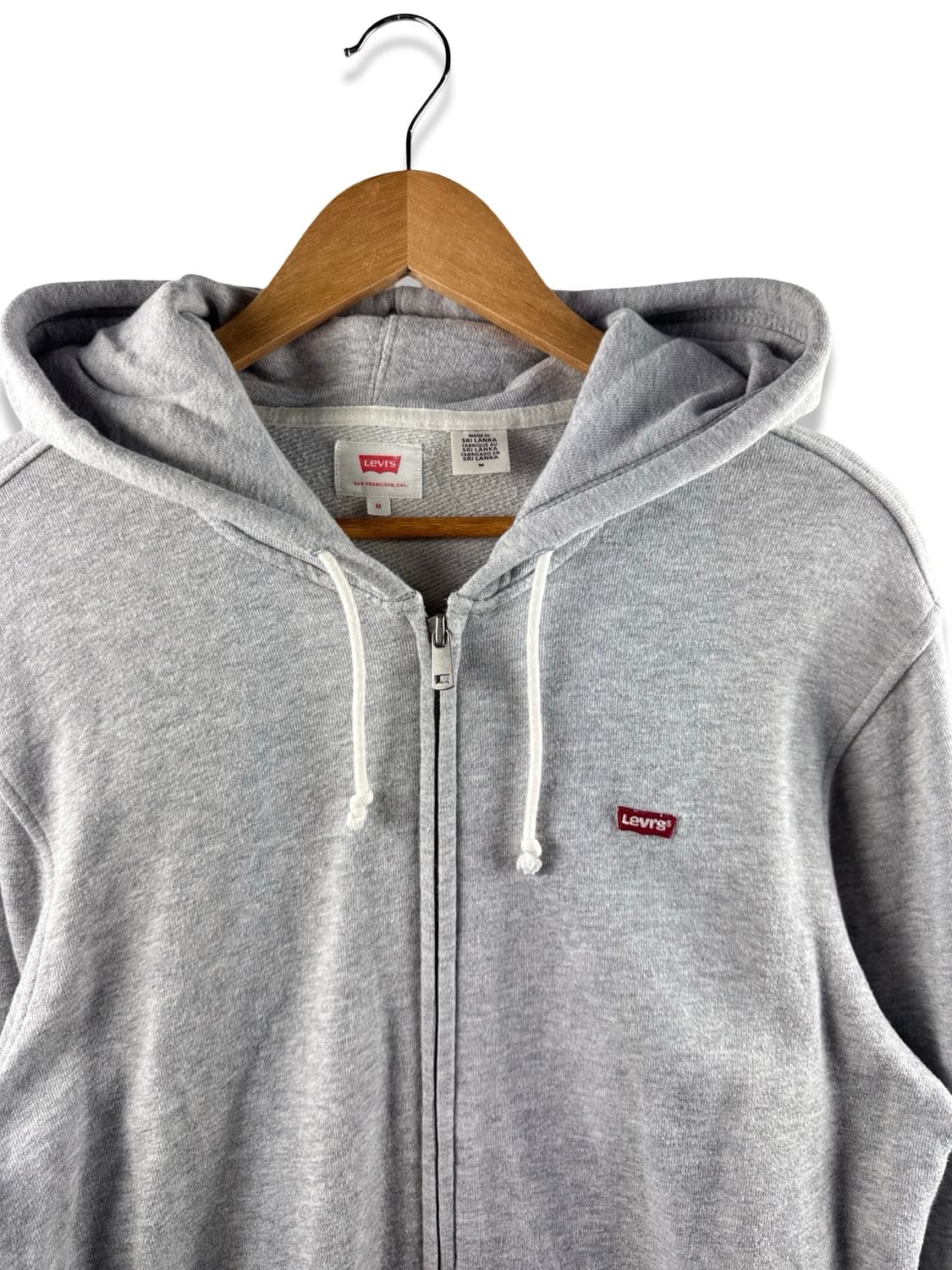 리바이스 베이직 그레이 후드집업1993 상품이미지3