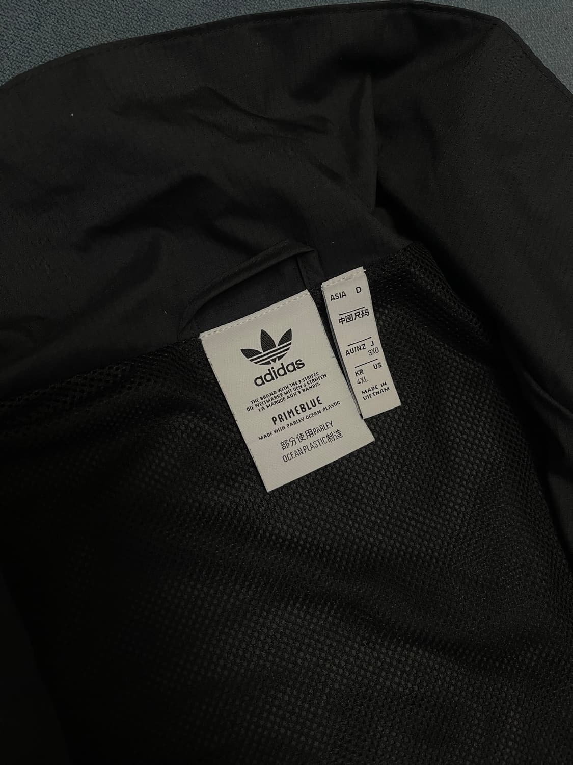 아디다스 파이어버드 바람막이 블랙 상품이미지3