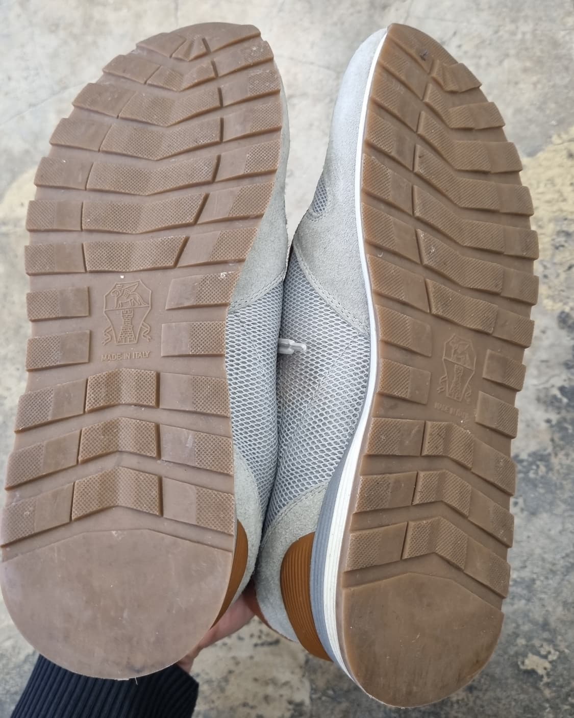 브루넬로 쿠치넬리 마테오(Matteo) 스웨이드 메쉬 스니커즈 상품이미지6