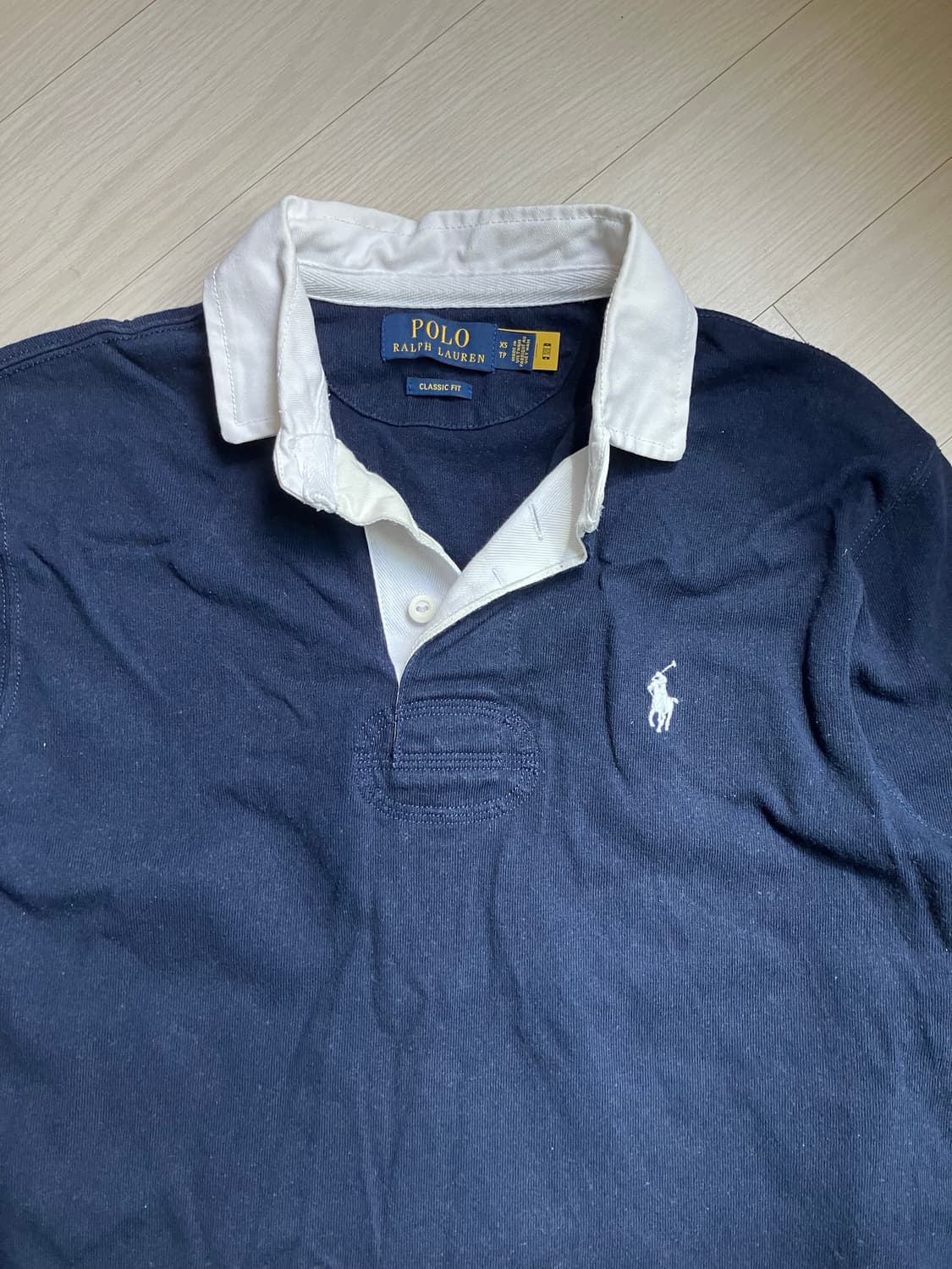 Polo Ralph Lauren 네이비 클래식핏 럭비티셔츠 상품이미지2