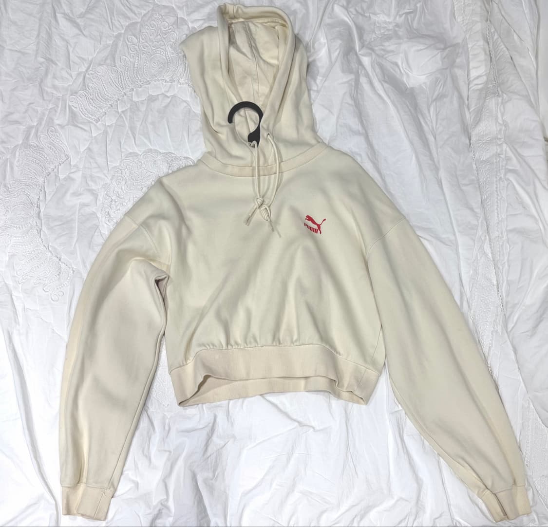 PUMA 크롭 후드티 상품이미지2