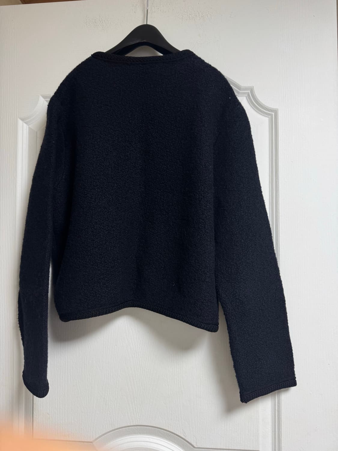 여성 마시모두띠 골든 버튼 디테일 텍스처드 니트 가디건: M사이즈 상품이미지2