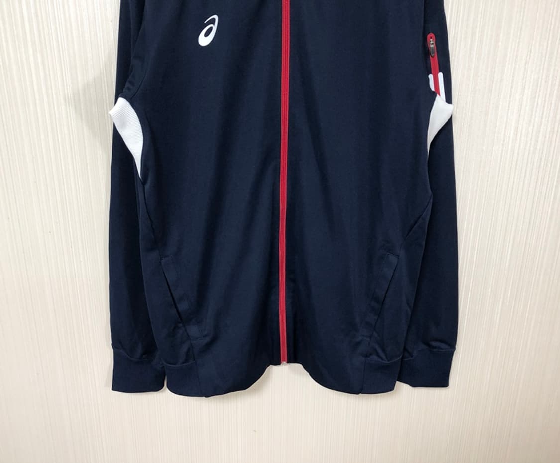 아식스(asics)배구 트레이닝자켓/트랙슈트 2XO(3XL) 상품이미지3