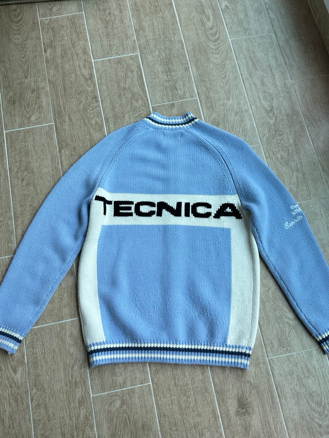 (M) 팔라스 사이클 니트 블루  상품이미지2