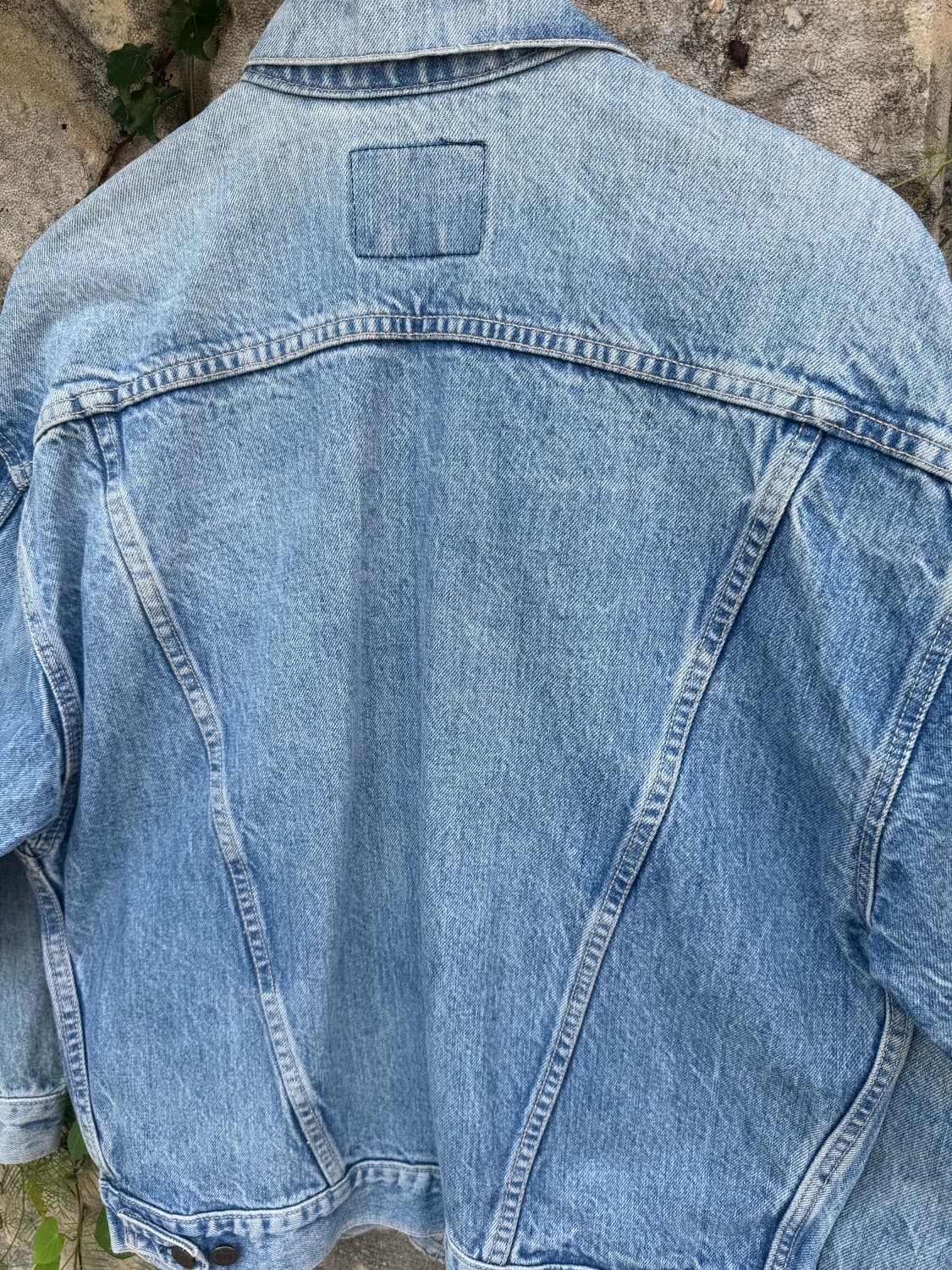 80s levis 리바이스 3rd 화이트탭 usa 데님 트러커 자켓 상품이미지4