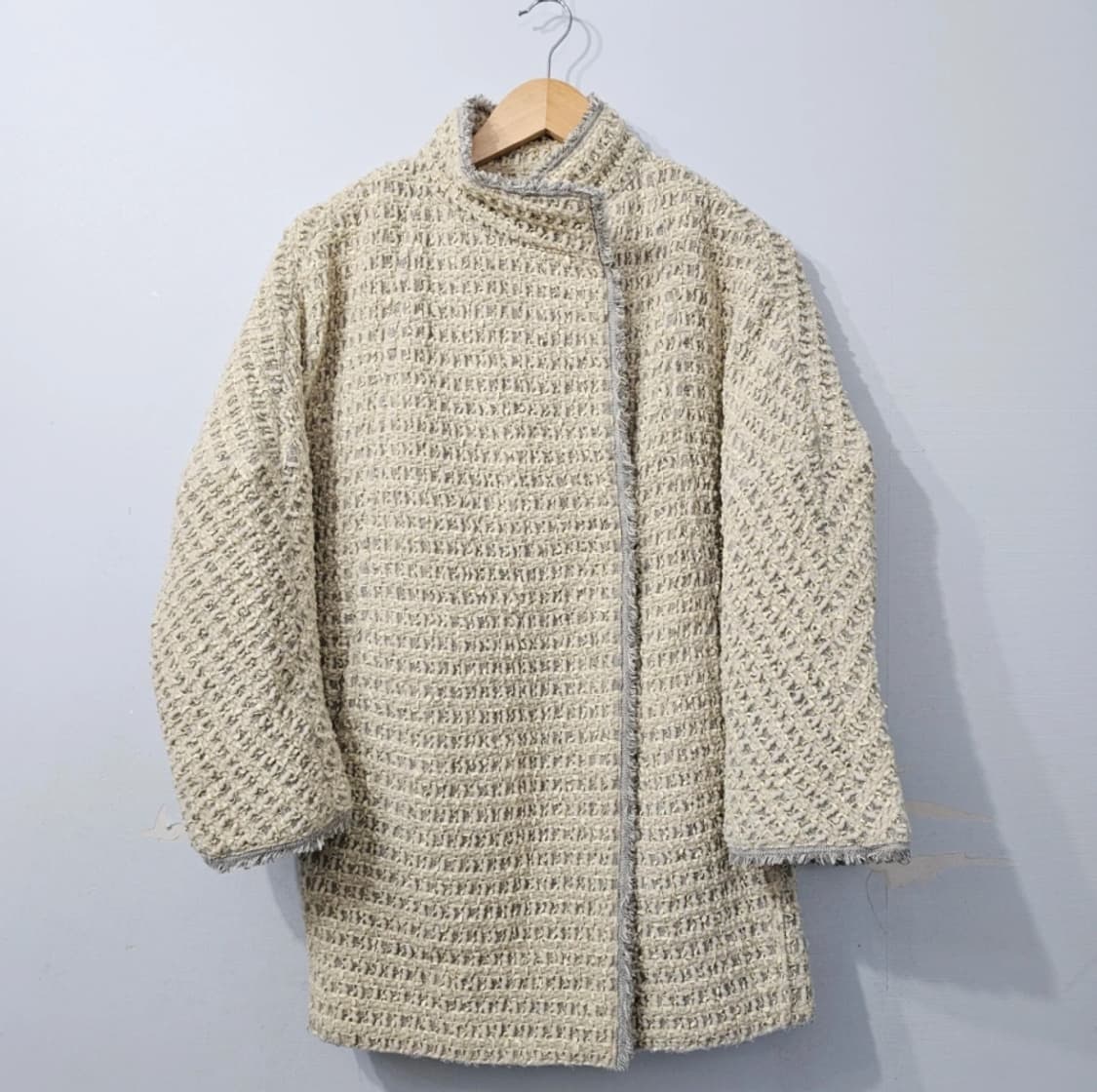 MINE 마인 오버핏 트위드 자켓 ~55 상품이미지1