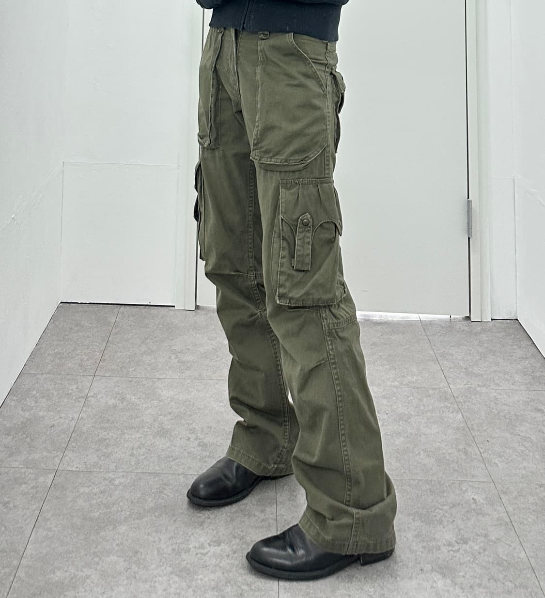 Grunge multi pocket cargo pants  상품이미지2