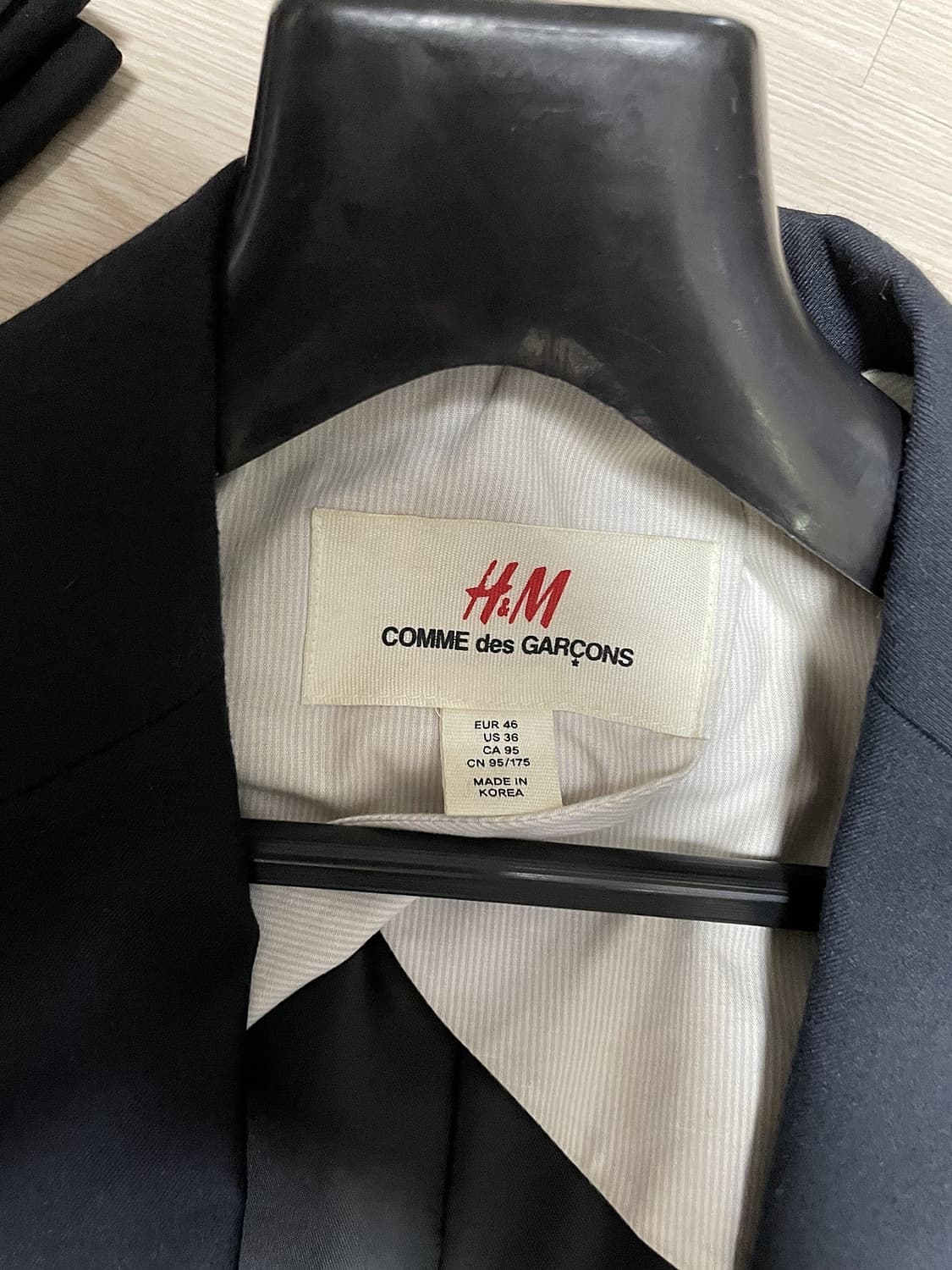 h&m 꼼데가르송 슈트 상품이미지7