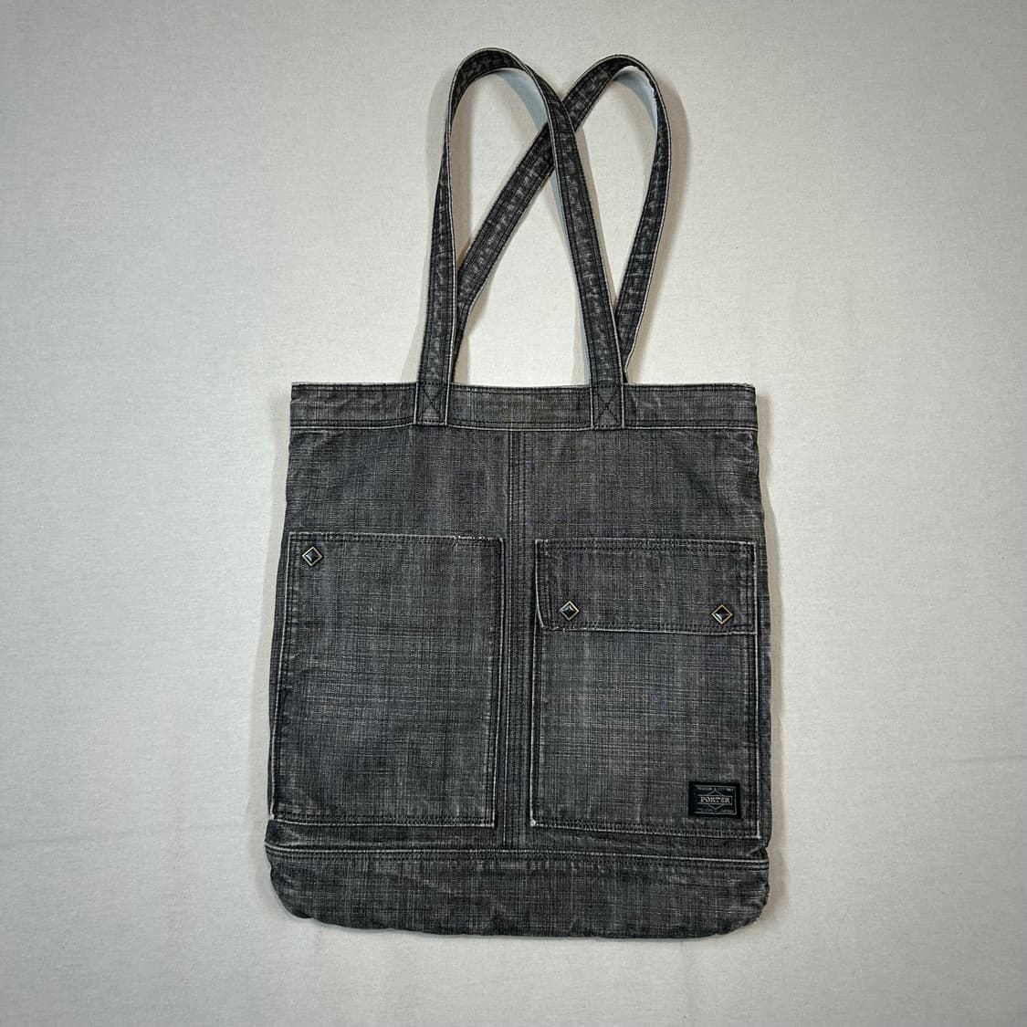 요시다 포터 코튼 데님 숄더백 토트백 P80 상품이미지1