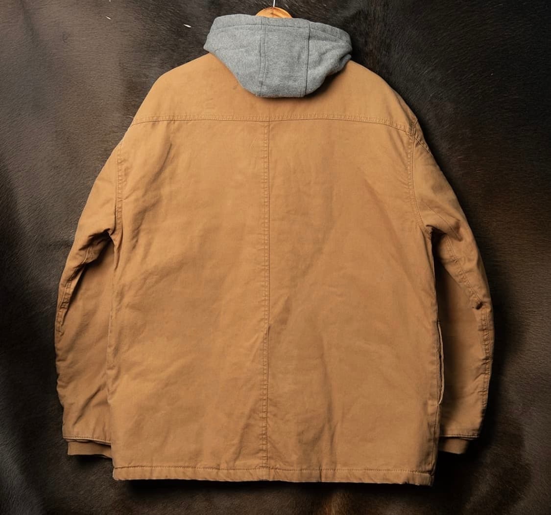 (XL)디키즈 캔버스 후디드 워크자켓 브라운 MO-2547 상품이미지2