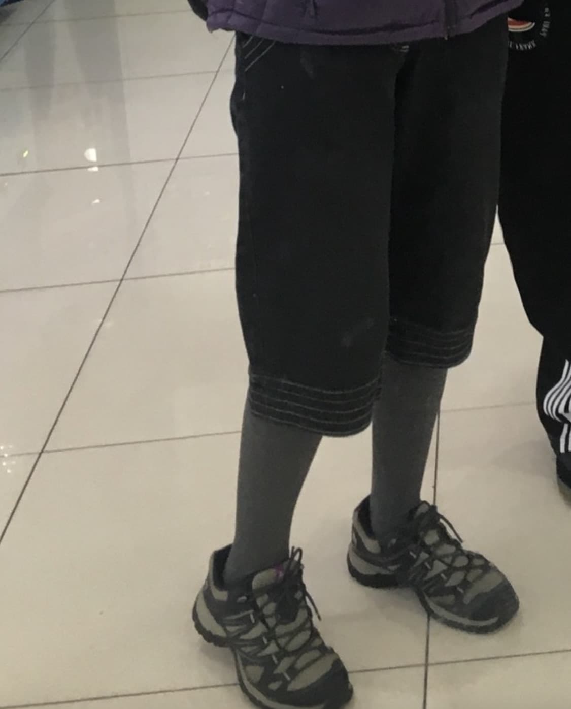 Stitch short denim pants 상품이미지4