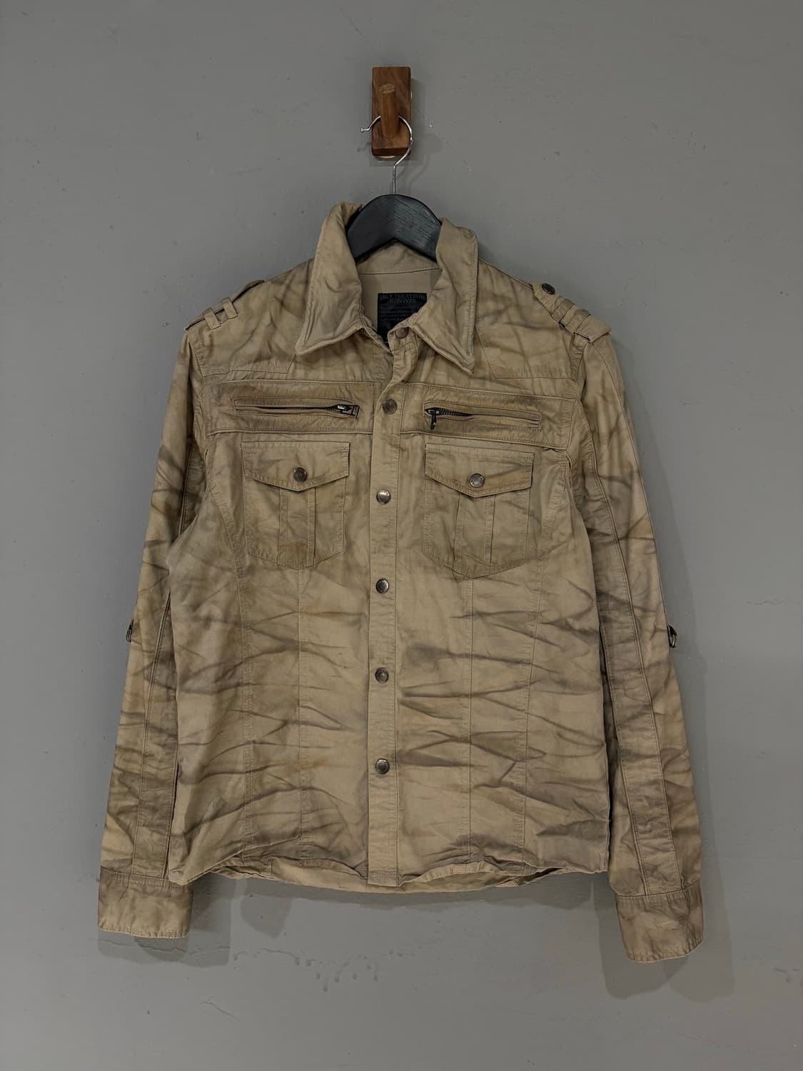 in the attic washing design pocket shirt 상품이미지5