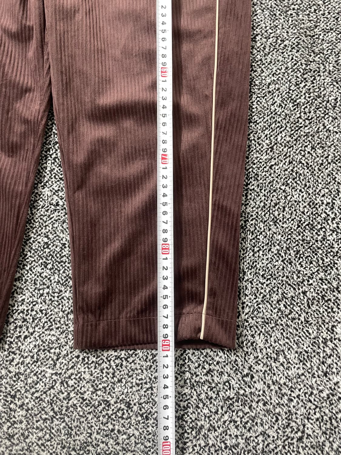 빈티지9. 아디다스 시즈널 코듀로이 팬츠 스웻팬츠 트레이닝 바지 브라운 상품이미지7