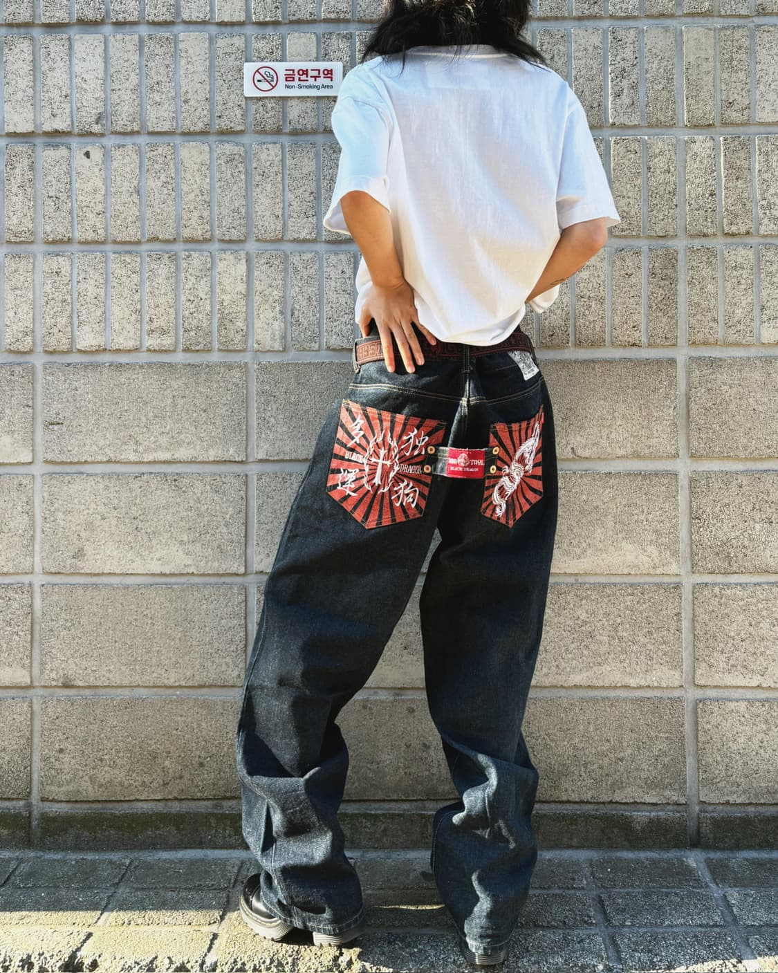 도그타운 오리엔탈 와이드 데님 팬츠 상품이미지8