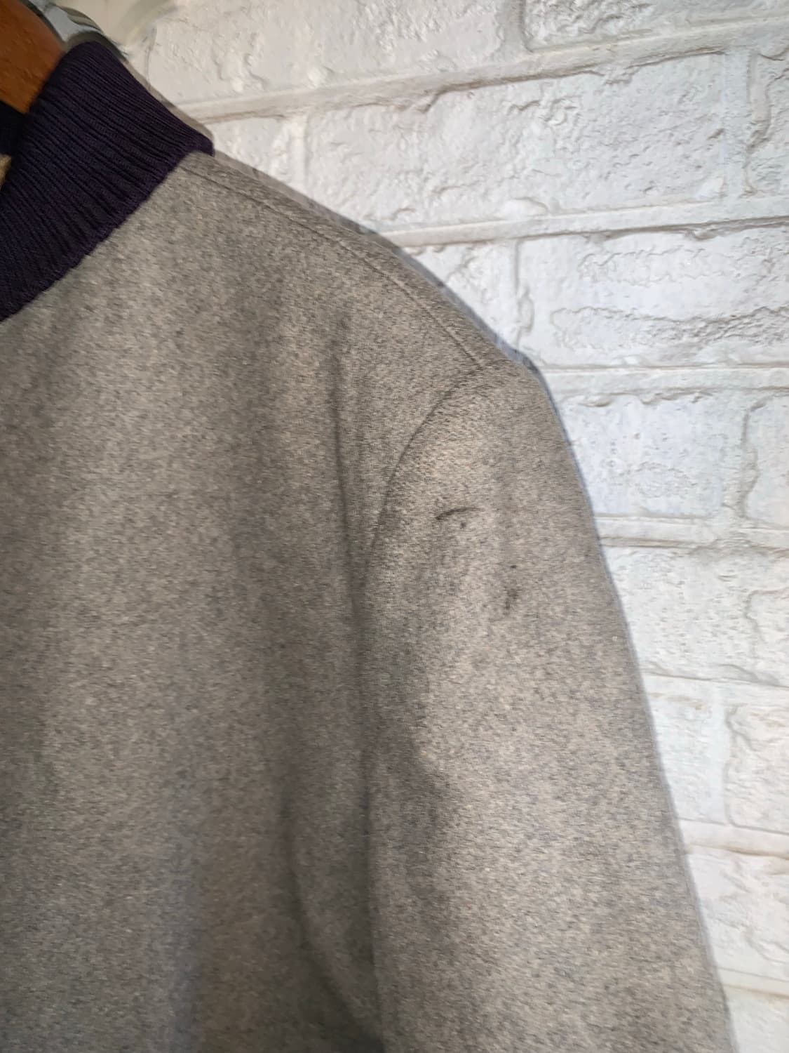 50년대 럭비 스포츠웨어 울 카코트  상품이미지7