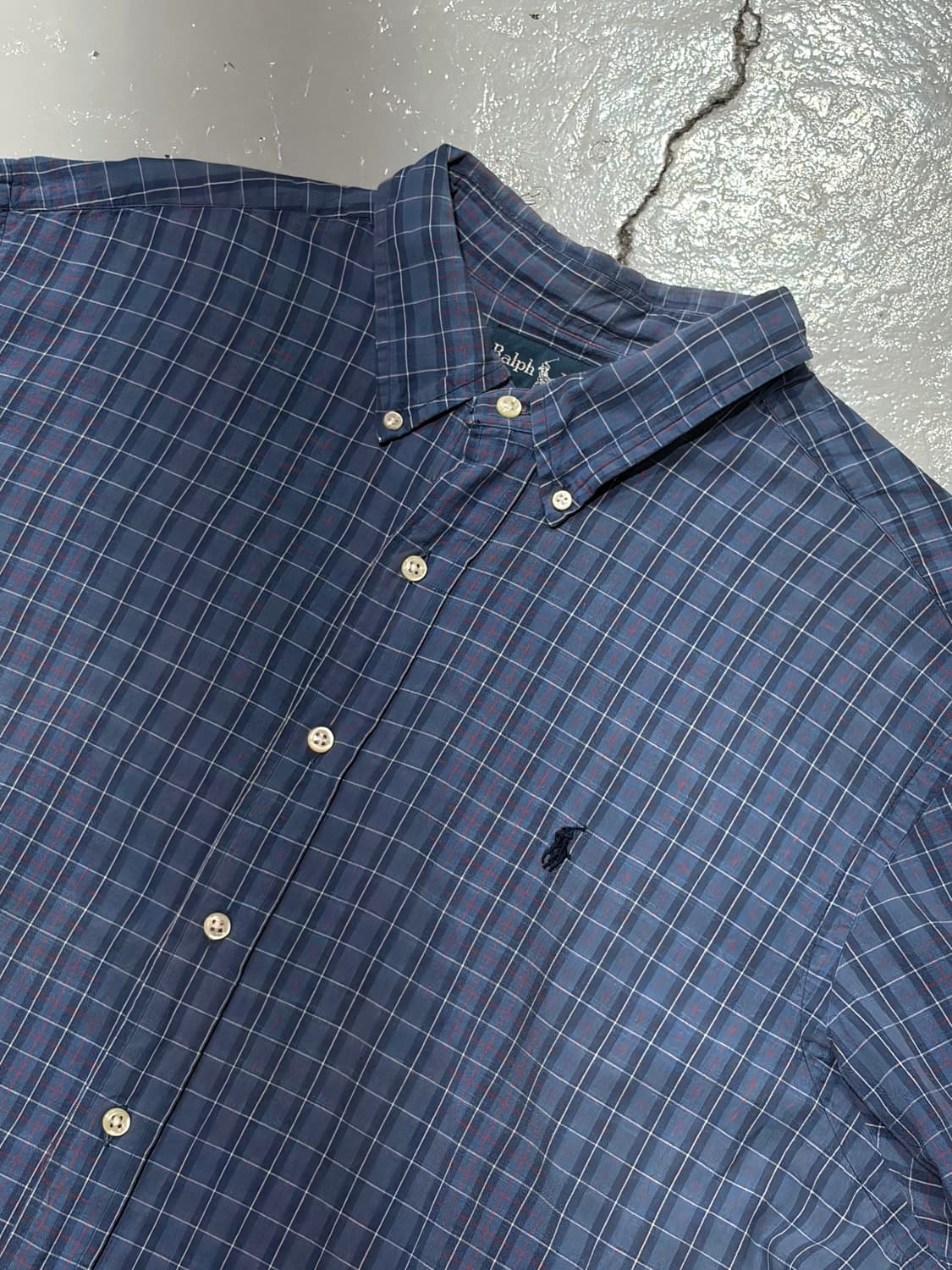 폴로 랄프로렌(PoloRalphLauren) 빈티지 체크 반팔 셔츠 상품이미지2
