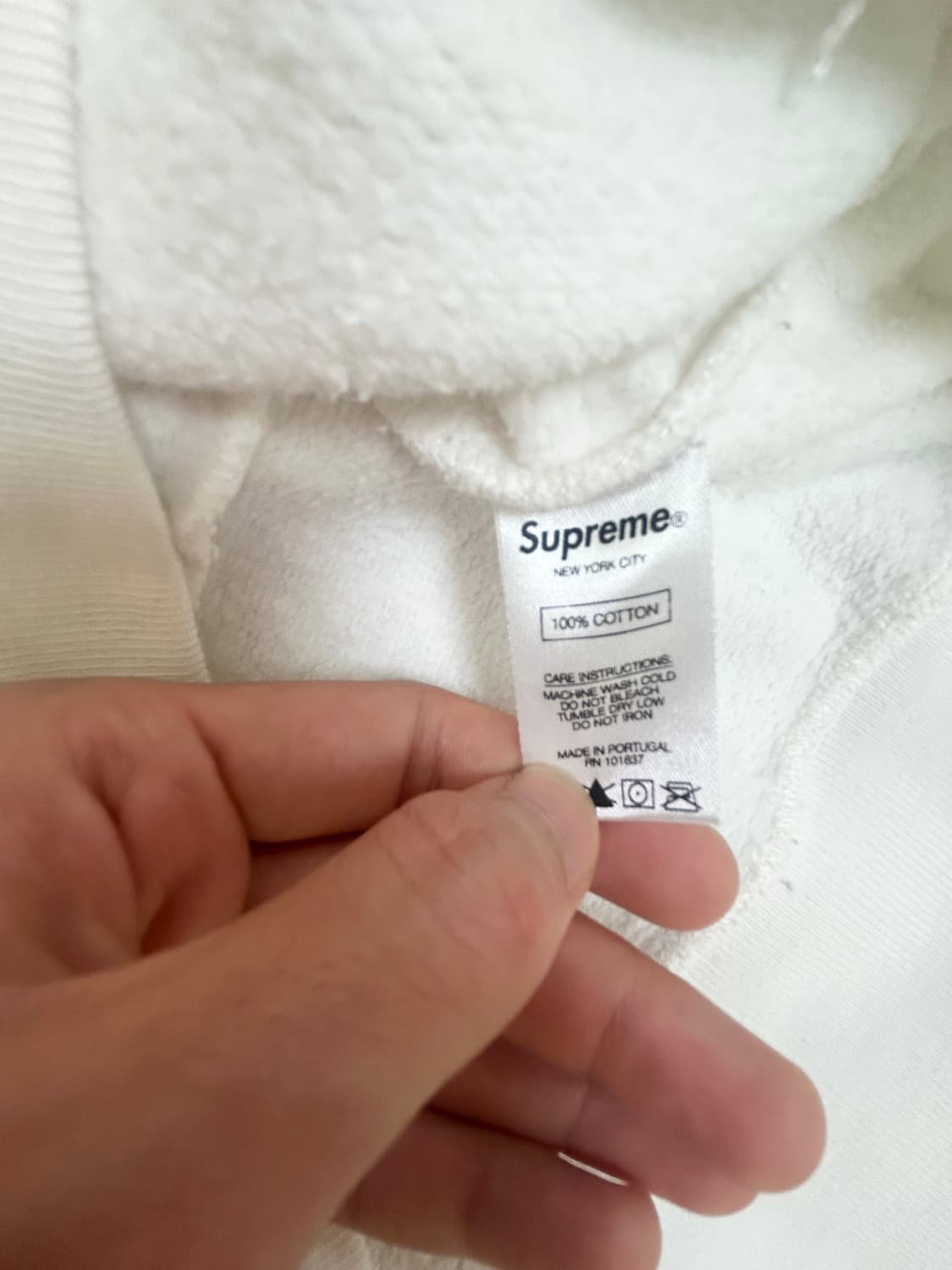 [사이즈M]슈프림 x 꼼데 박스로고 후드티 상품이미지6