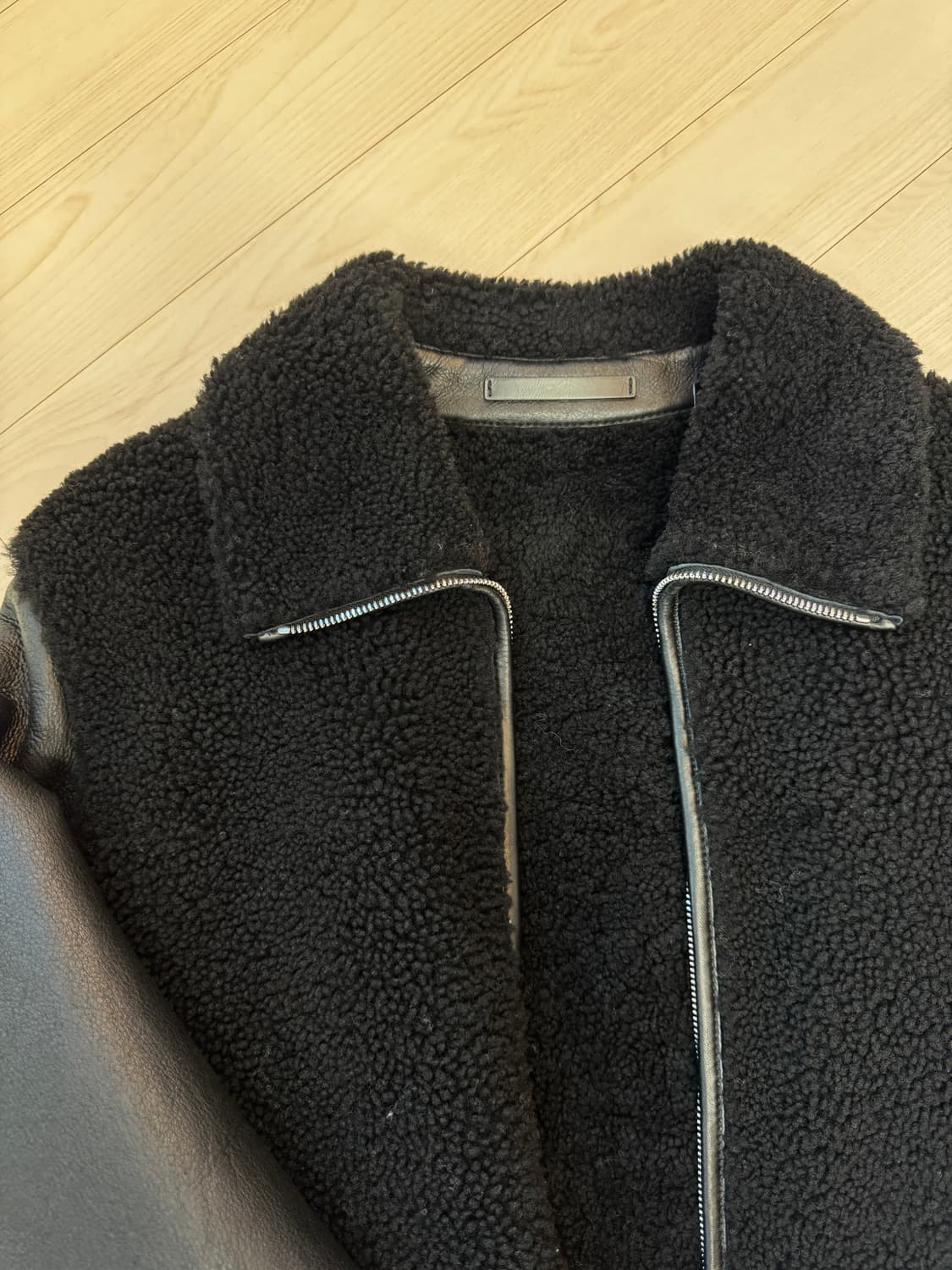 띠어리 맨 무스탕 양가죽 자켓 M 상품이미지2