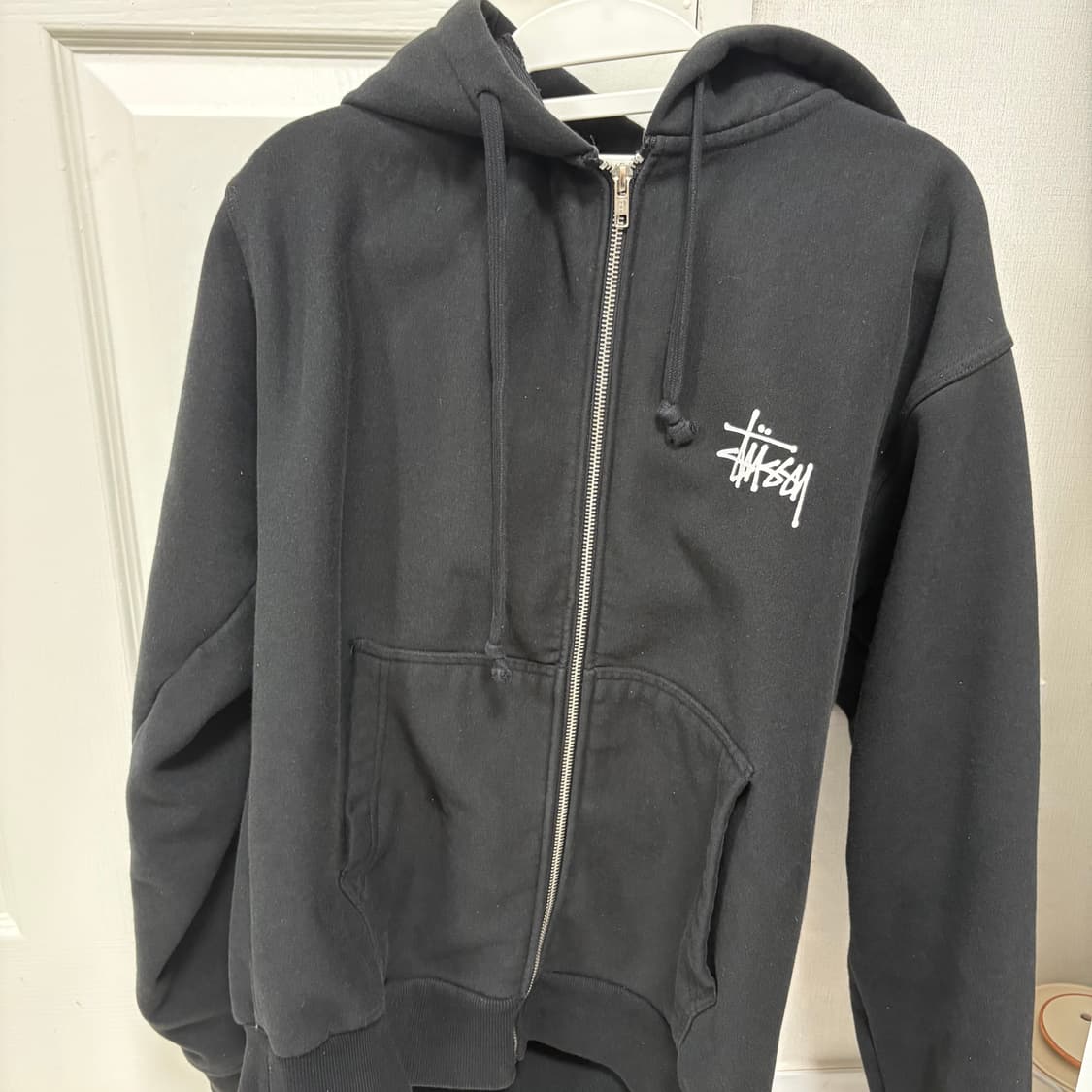 스투시 베이직 후드집업 M 상품이미지1