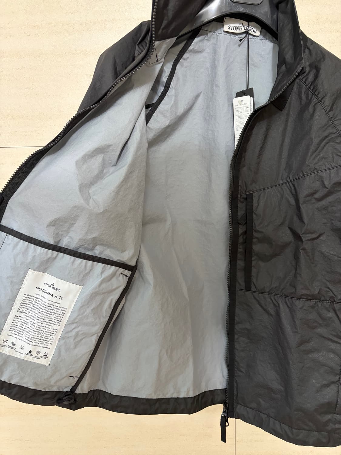 스톤아일랜드 멤브라나 바람막이 상품이미지5