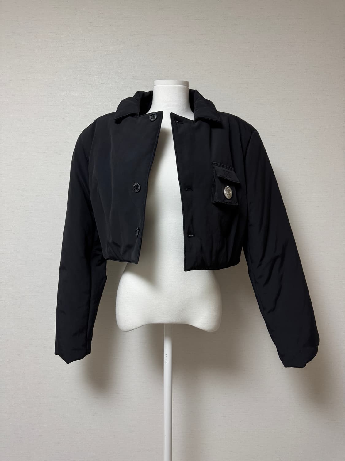 배드블러드) 크롭 패딩 자켓 (새상품) 상품이미지3