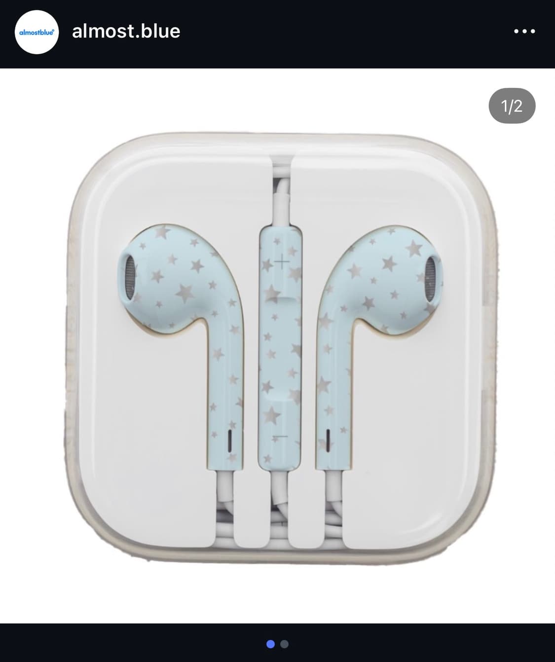 Almostblue Earphones 얼모스트블루 이어폰 상품이미지1