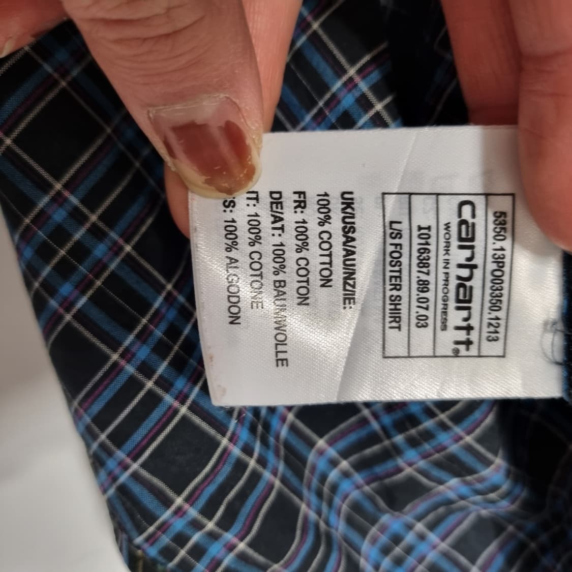 칼하트 카모셔츠 상품이미지6