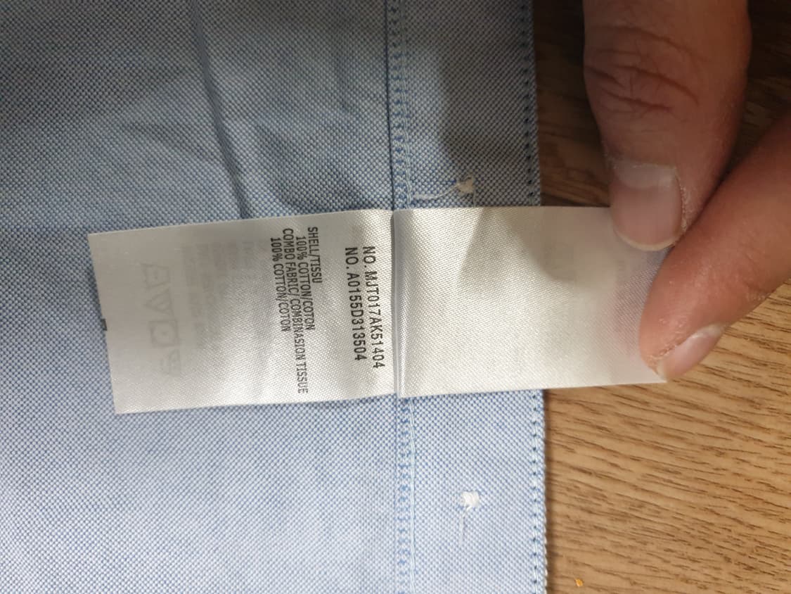 [여성] 톰브라운 삼선 옥스포드 셔츠 하늘색 상품이미지6