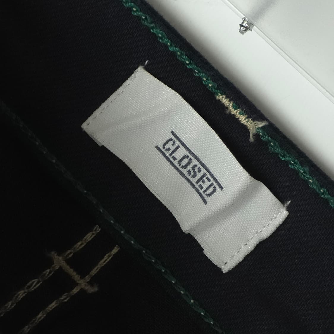 [25] 클로즈드 세미와이드핏 데님팬츠 상품이미지5