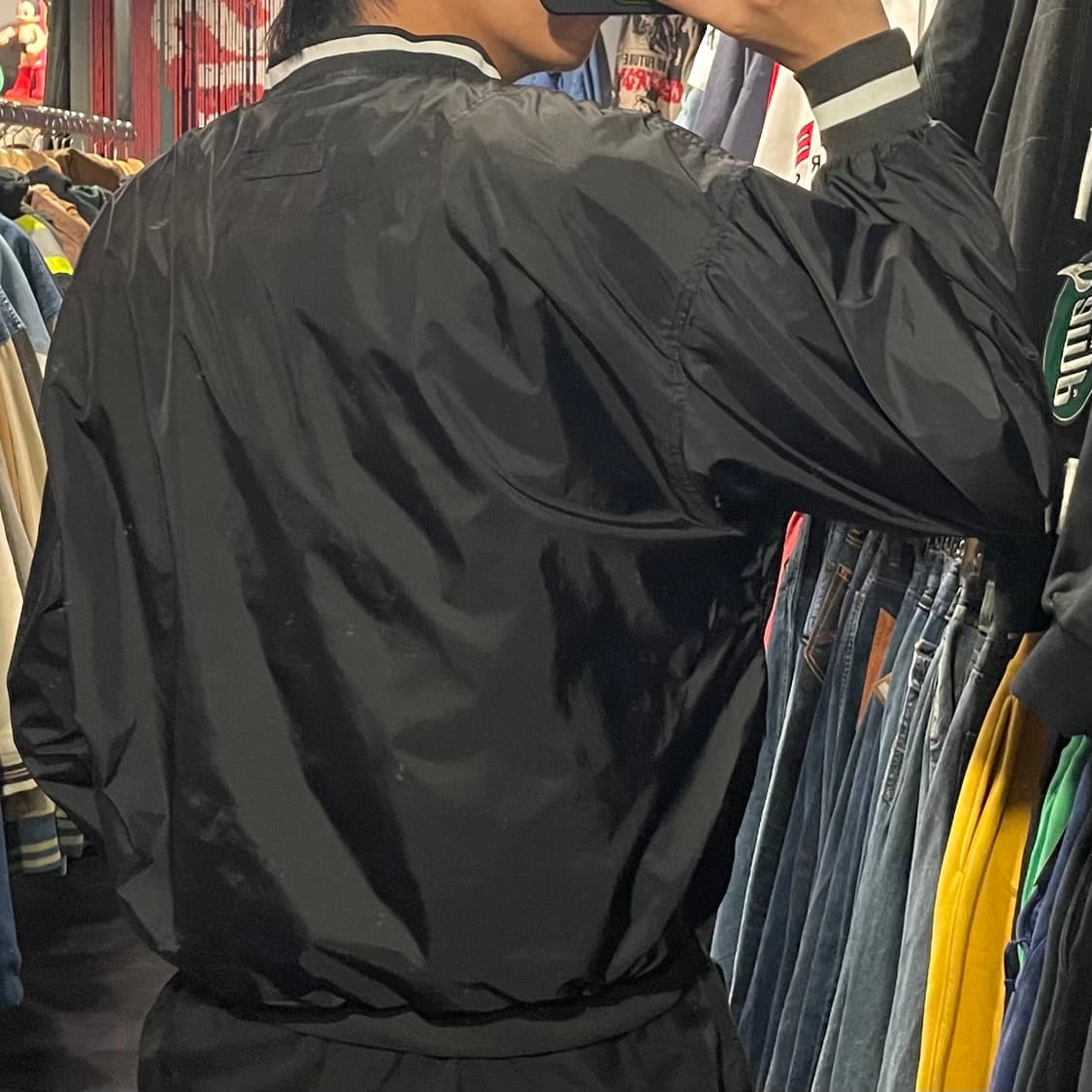 [IM] NIKE 나이키 블랙 미드스우시 웜업 상품이미지6