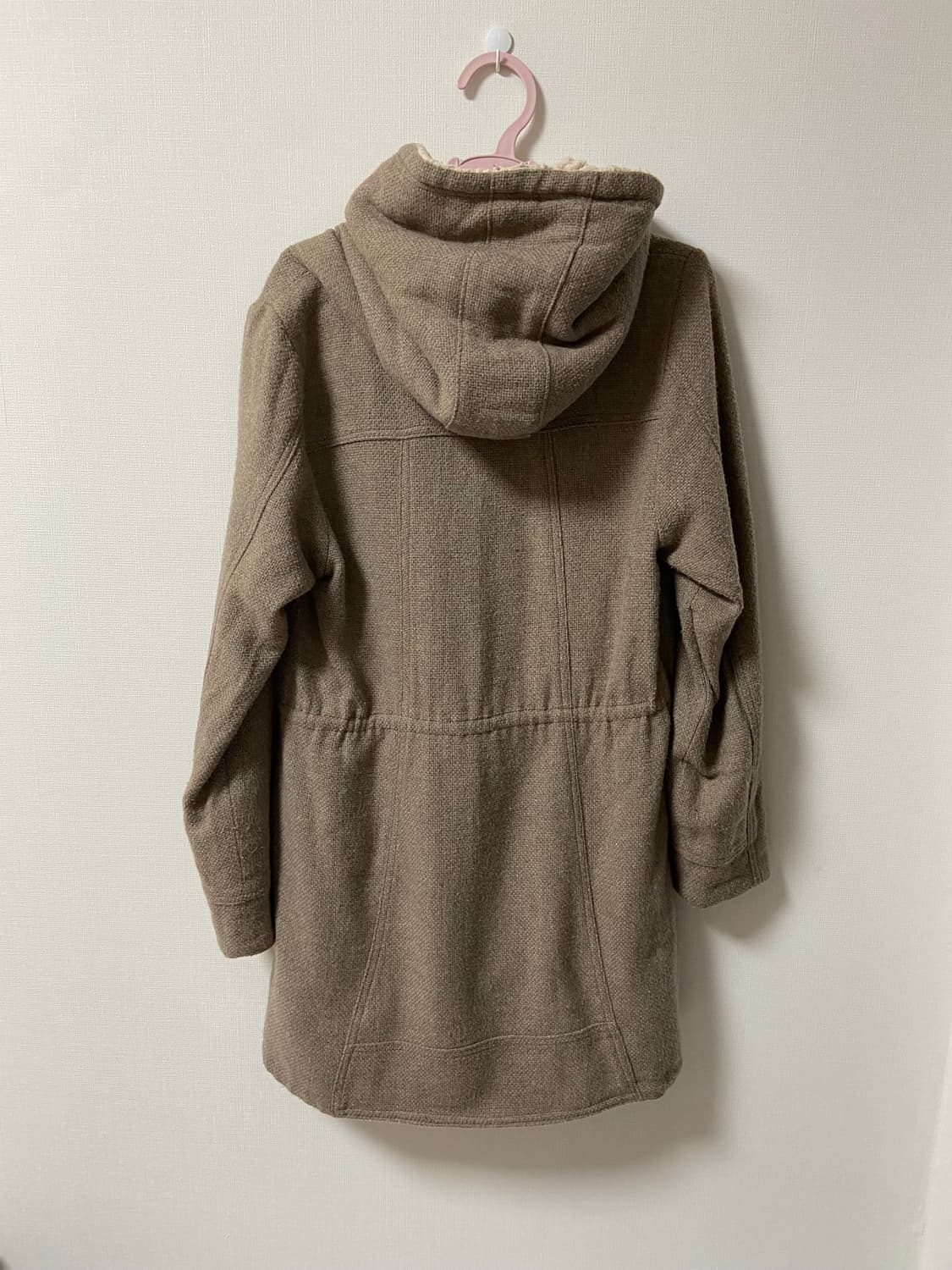 일본 빈티지 모리걸 사와코 갸루히메라떼 털 후드 코트 상품이미지6