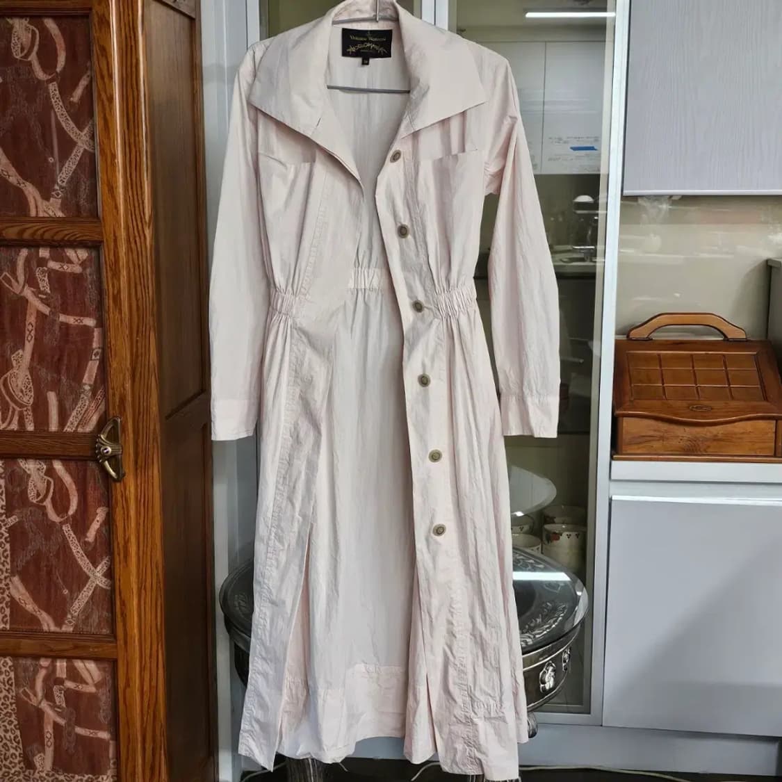 36 (정품)비비안웨스트우드 롱 셔츠 원피스 상품이미지5