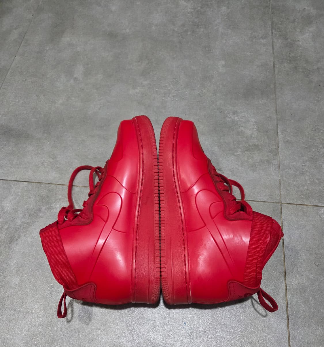 나이키 에어포스 1 폼포짓 레드 280 BV1172-600 상품이미지3