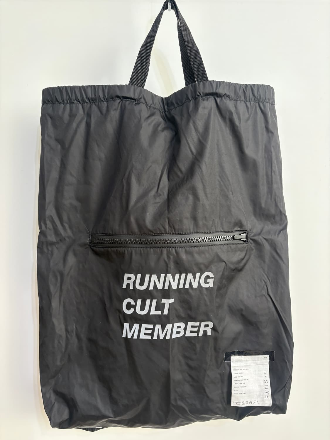 세티스파이 SATISFY / 짐백 GYM BAG 블랙 / ONE 상품이미지2