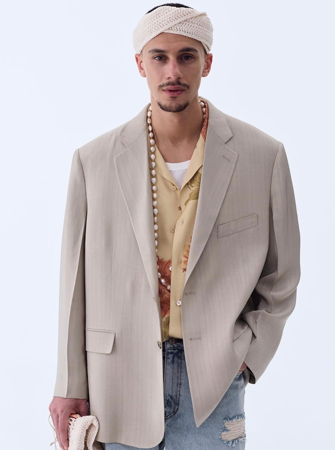 렉토 RC VISCOSE 80S 오버핏 블레이저 자켓 L 상품이미지1