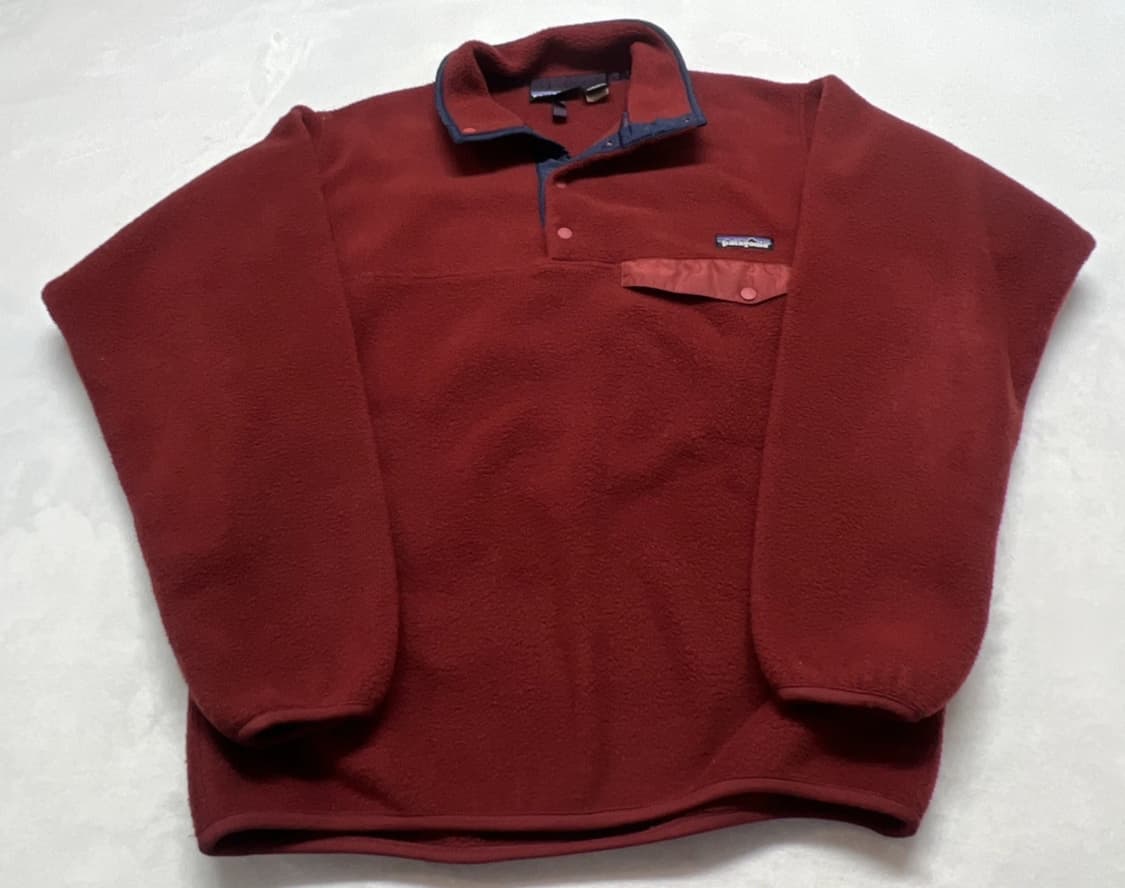 90s 파타고니아 신칠라 스냅-티 플리스 풀오버 상품이미지1