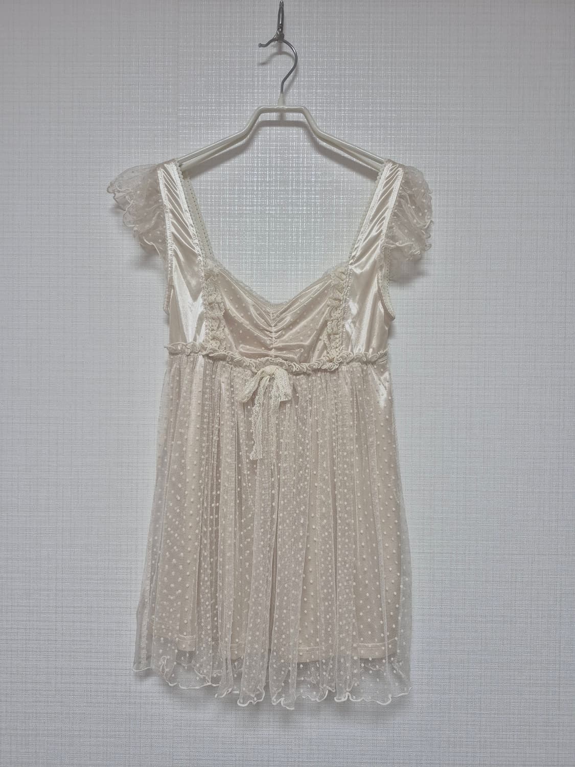 리즈리사 샴브레 아 쿠쉐 샘플 연베이지 셋업 상품이미지1