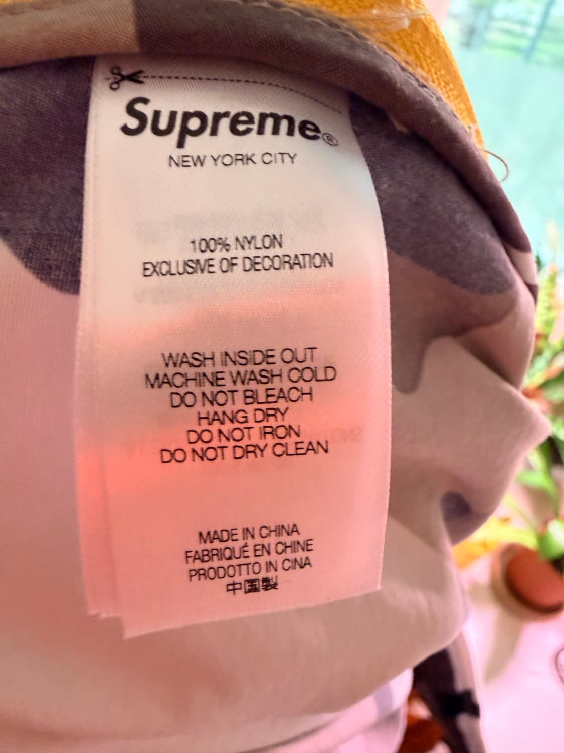 슈프림 콘트라스트 집 웜 업 팬츠 스노우 카모 - 25SS 상품이미지6