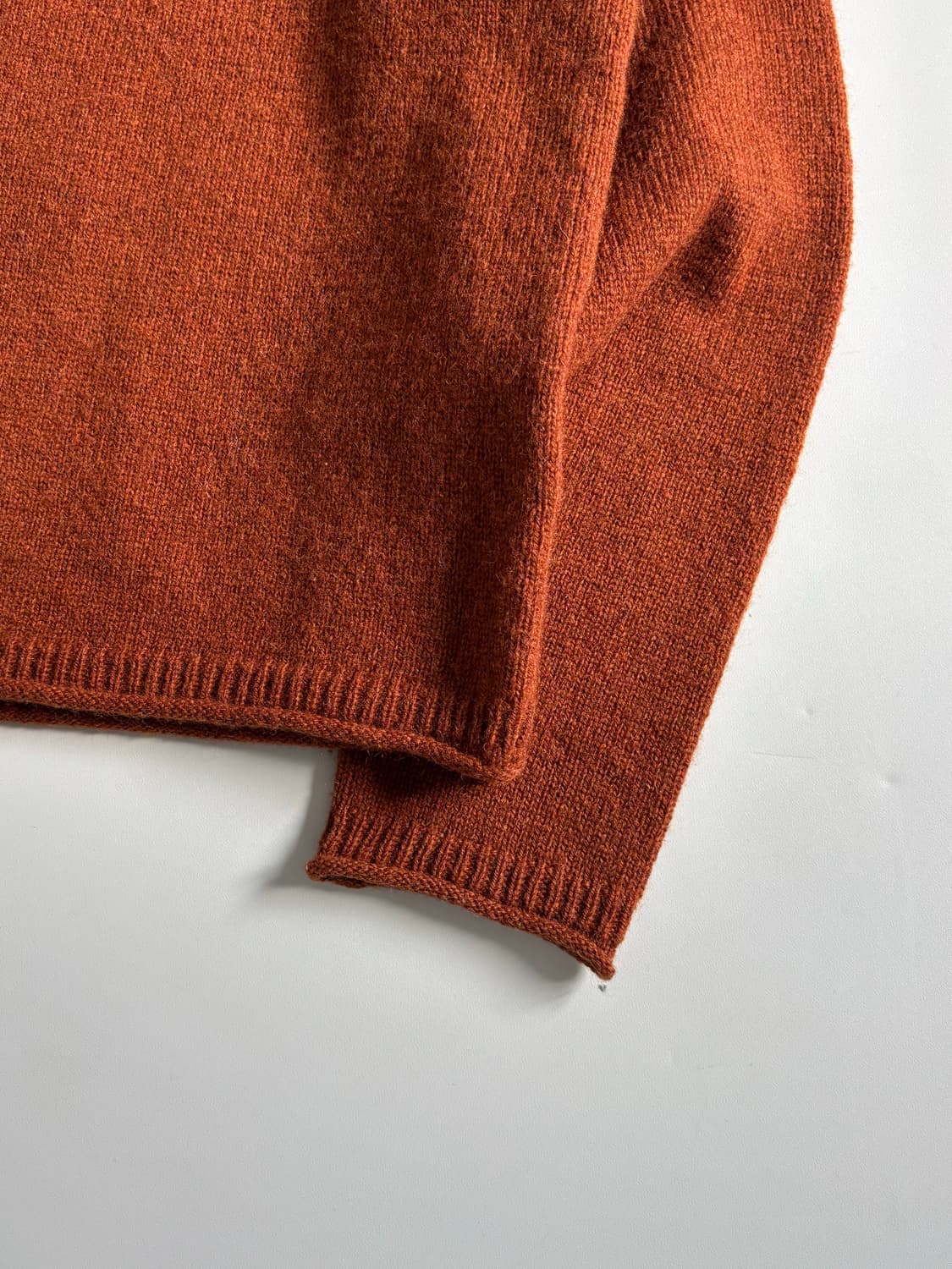 MHL 마가렛호웰 딥오렌지 니트 상품이미지5