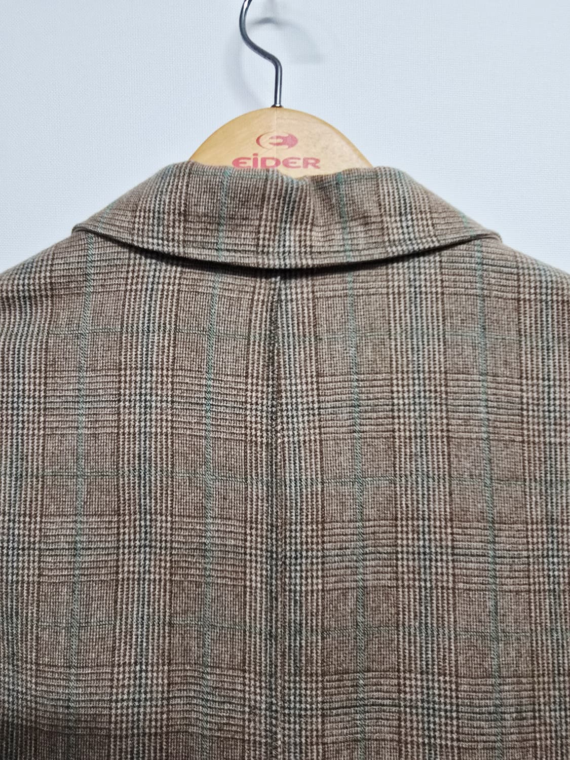 ENC 체크 패턴 자켓 브라운 상품이미지6