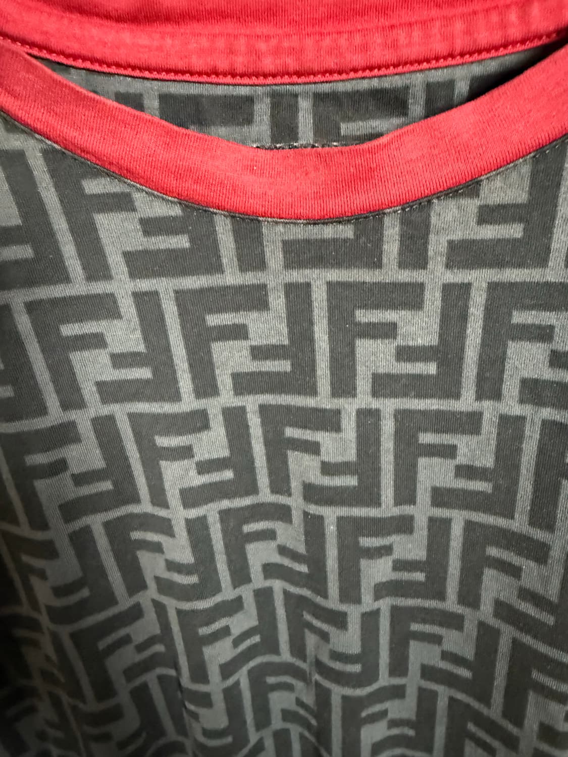 펜디 FF 코튼 반팔 티셔츠 상품이미지2