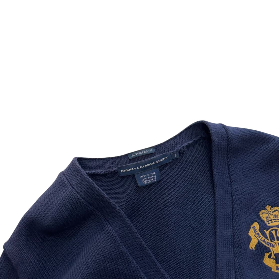 [우먼 S ] 폴로 랄프로렌 헤비 코튼 가디건 여성니트 상품이미지3