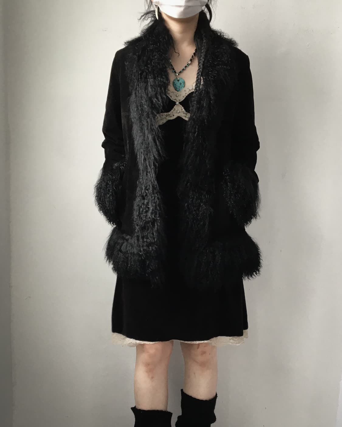 Tibet lamb fur coat 상품이미지9