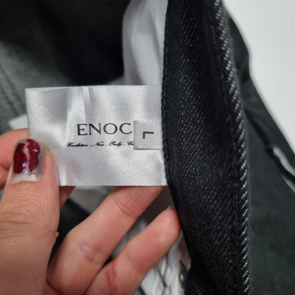 ENOC 와이드 데님 팬츠  상품이미지7