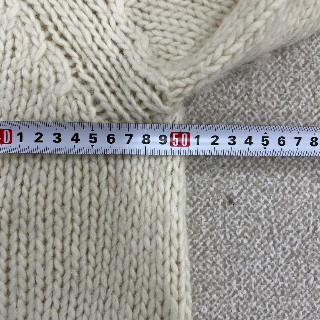 실측확인 스테파넬 니트 가디건 0220M 상품이미지6