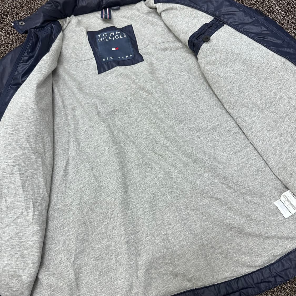 타미힐피거 유광 바람막이 자켓 네이비 S 상품이미지8