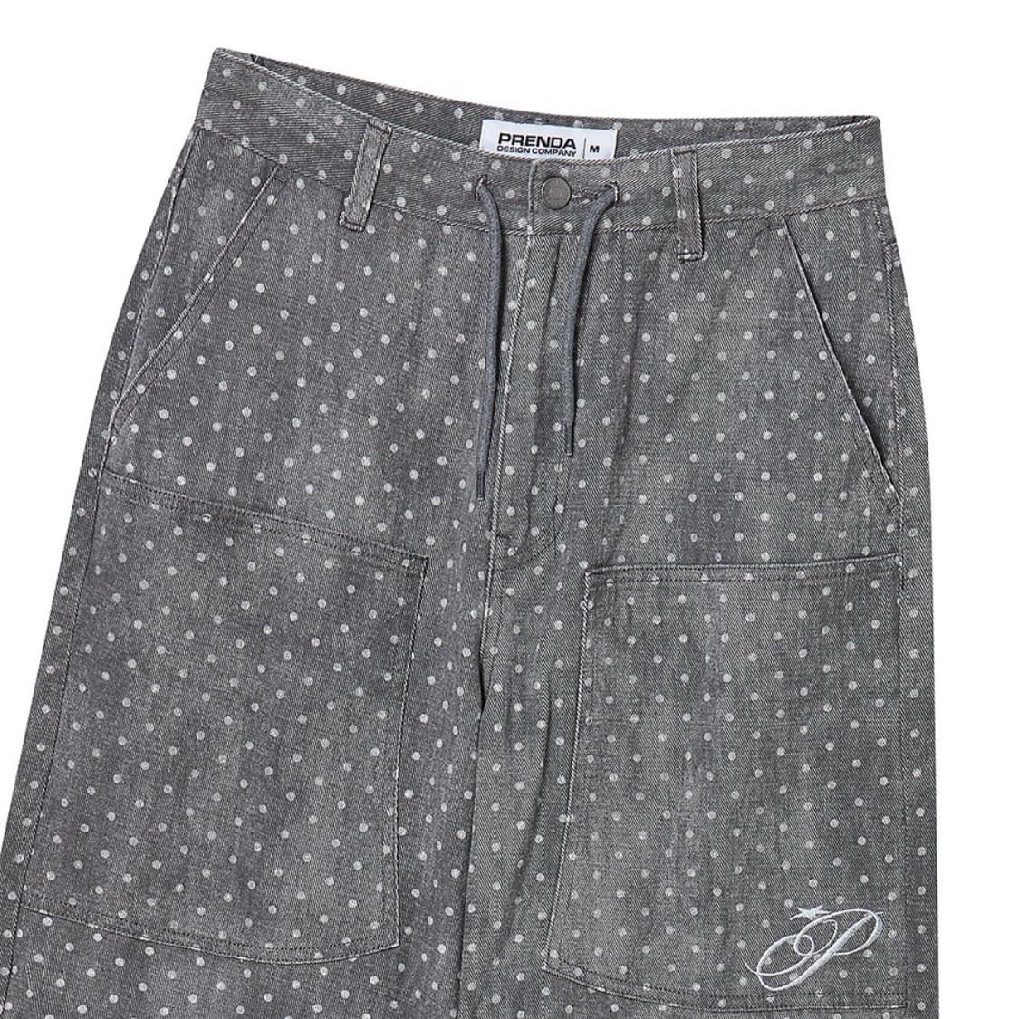 프렌다 도트 팬츠 DOT DART TWILL PANTS CHARCOAL 상품이미지3