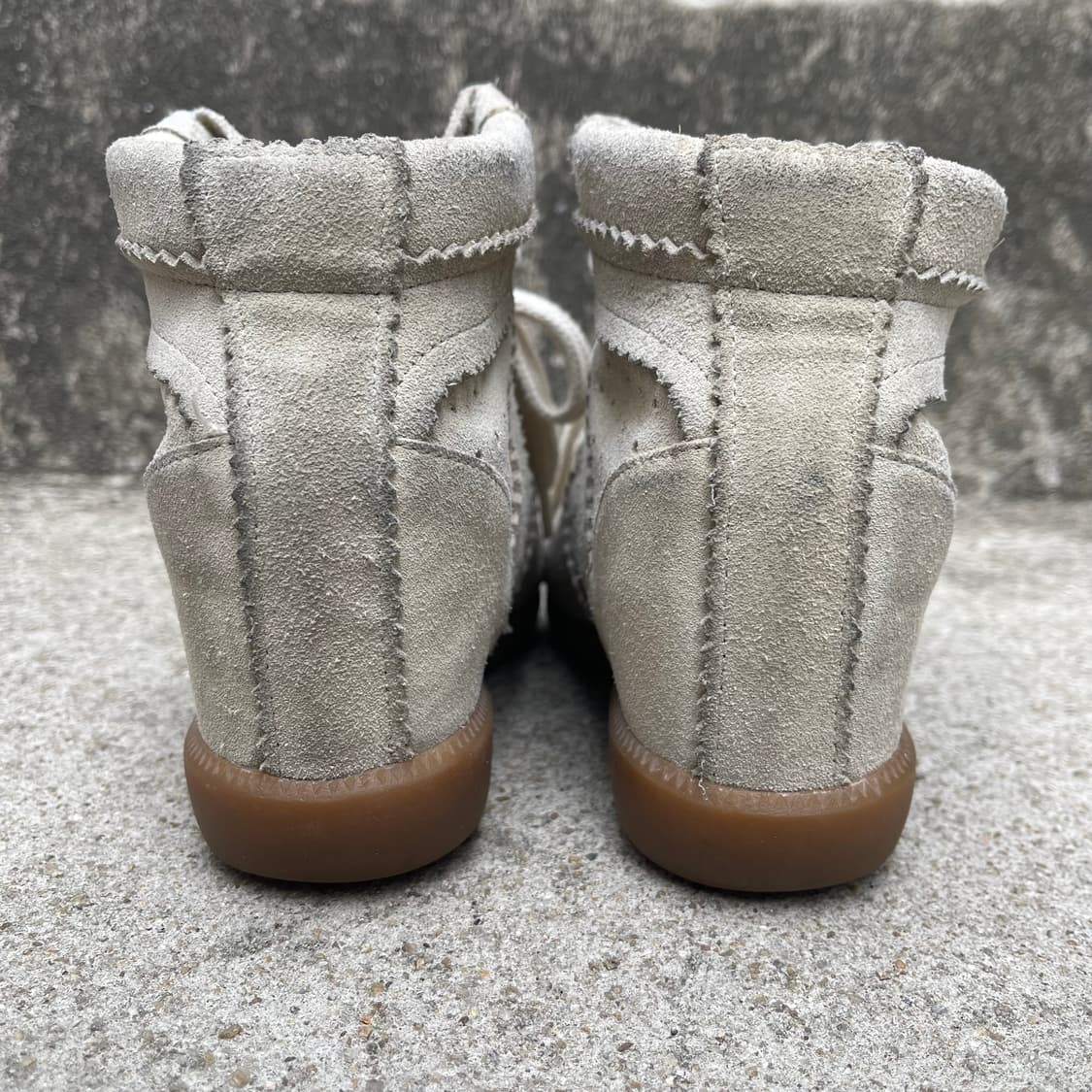 [36] Isabel Marant 스웨이드 웨지힐 스니커즈 (230) 상품이미지5