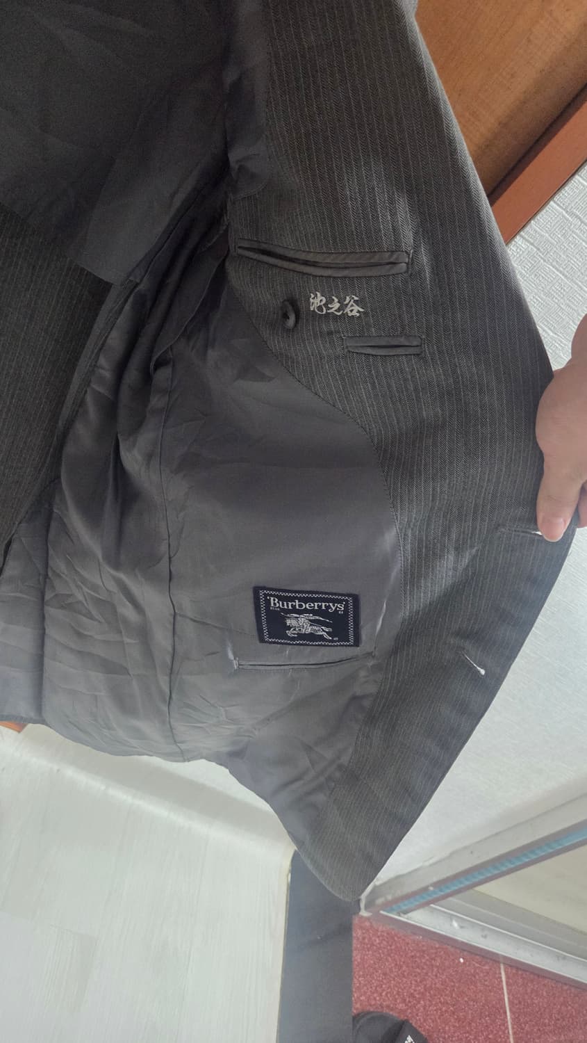 버버리 그레이스트라이프 블레이저 상품이미지5